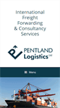 Mobile Screenshot of pentlandlogistics.com